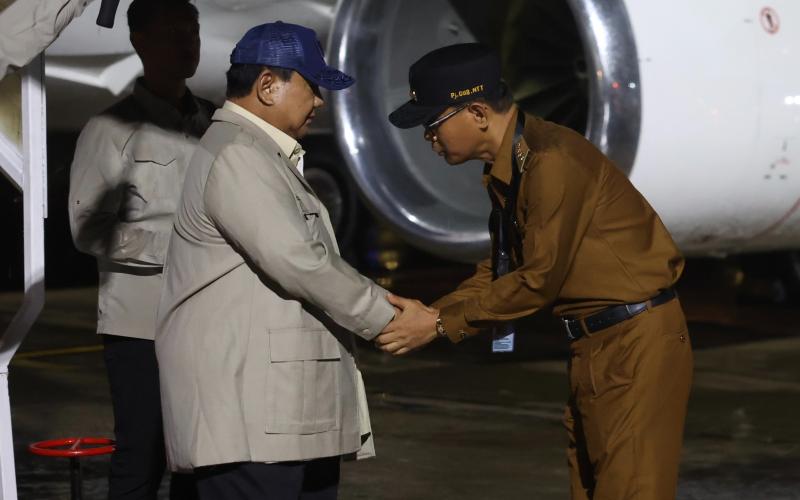 Prabowo Sambangi Kupang