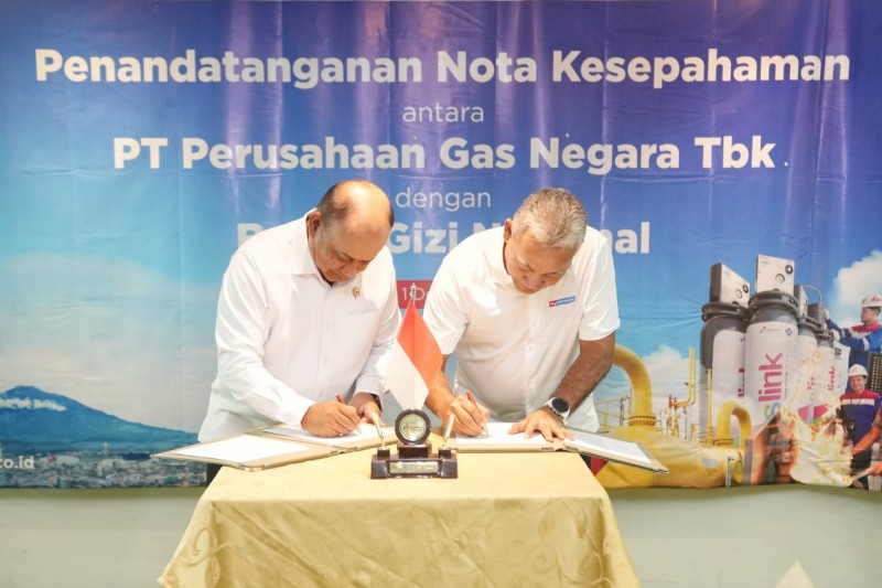 PGN-BGN Kerja Sama Penyediaan Pasokan Gas Bumi, Dukung Program Makan Bergizi Gratis