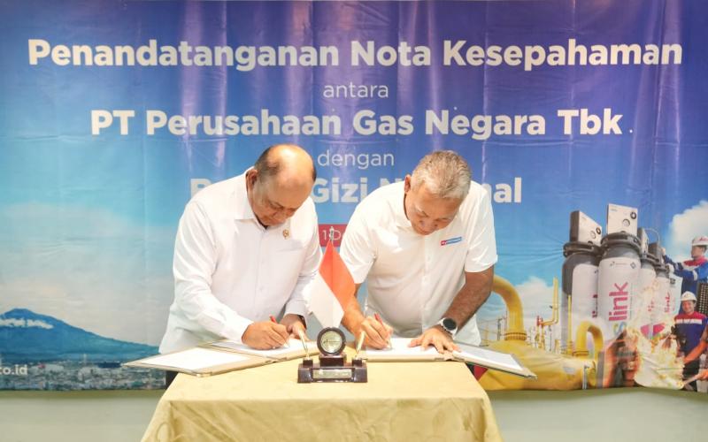 PGN-BGN Kerja Sama Penyediaan Pasokan Gas Bumi, Dukung Program Makan Bergizi Gratis