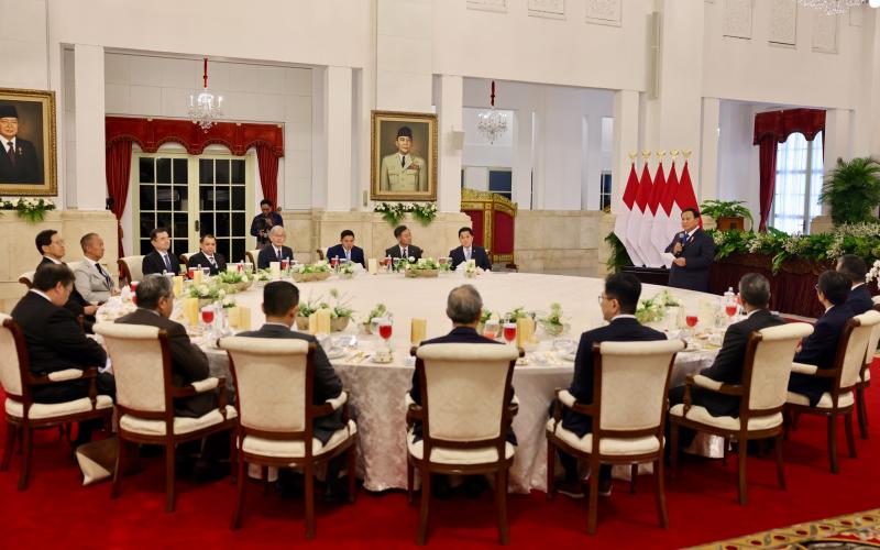 Beri Karpet Merah untuk Investor Jepang, Prabowo Kenalkan Haji Isam