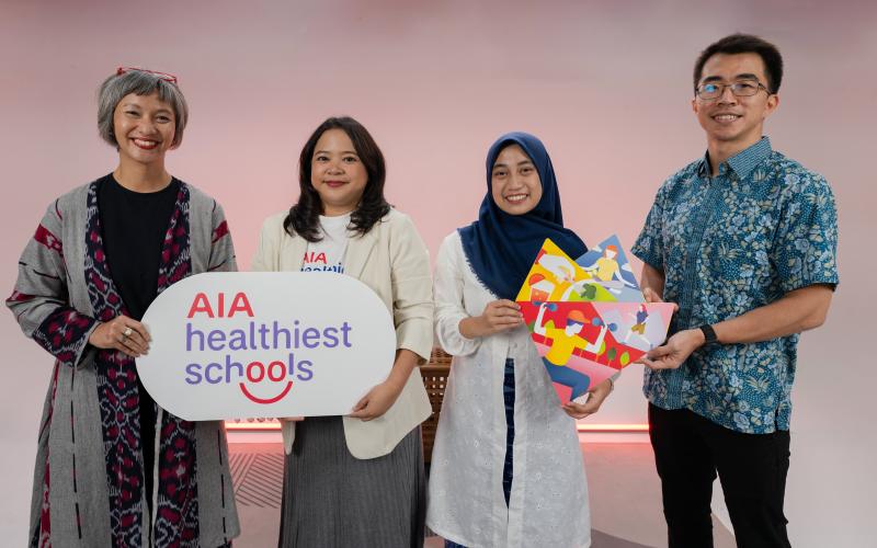 Wujudkan Generasi Sehat di Lingkungan Sekolah, AIA Luncurkan Healthiest Schools