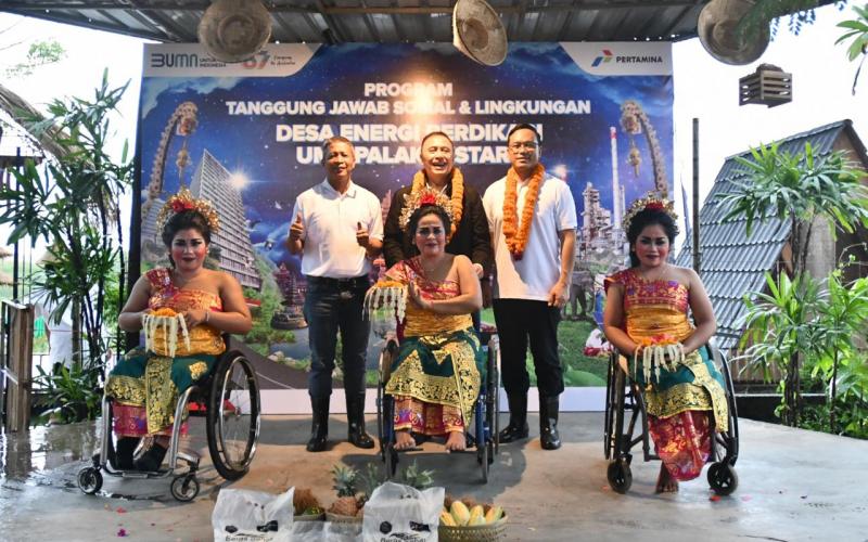 Dirut Pertamina Sambangi Desa Energi Berdikari di Bali