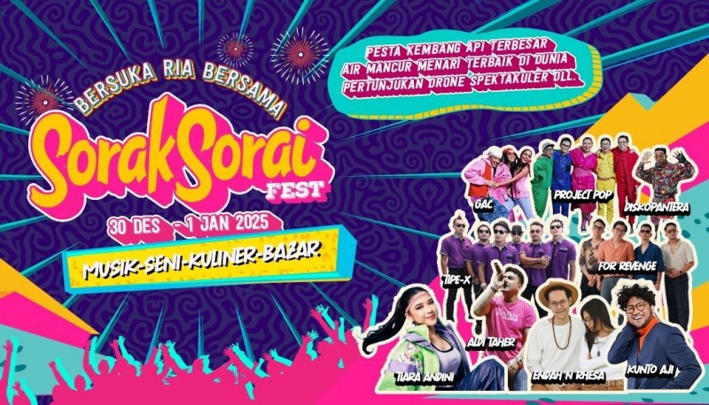 Rayakan Tahun Baru dengan 3 Konser Seru Ini