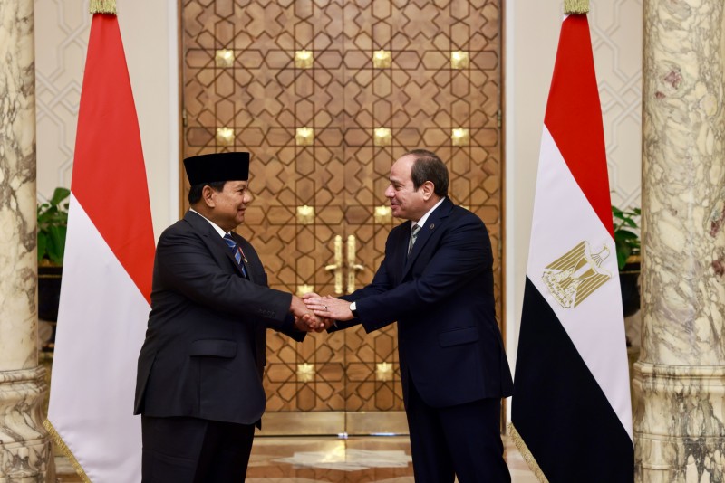 Prabowo Dorong Indonesia-Mesir Promosikan Islam Moderat