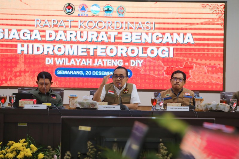 Menko PMK Pratikno Tekankan Kesiapan Daerah Hadapi Bencana Hidrometeorologi dan Fokus Modifikasi Cuaca