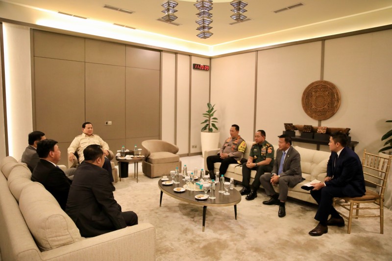 Momen Prabowo Pimpin Ratas Kabinet di Halim Perdanakusuma