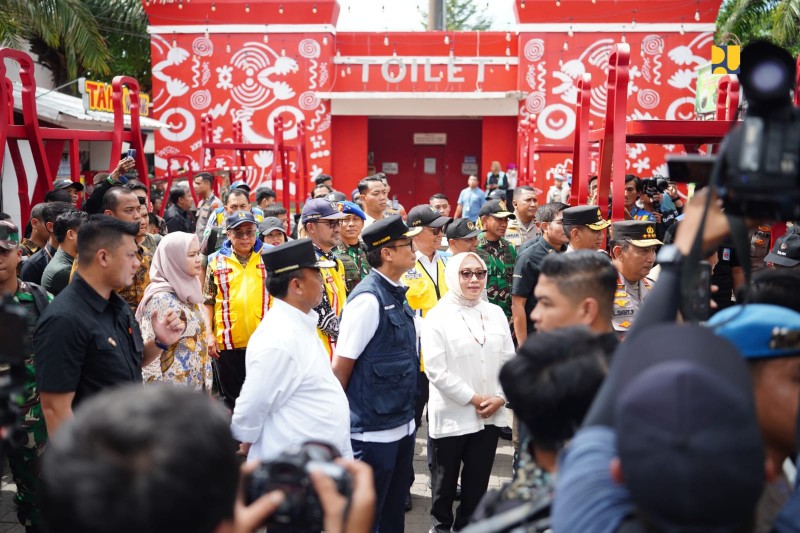 Momen Nataru 2024/2025, Kementerian PU Sediakan 8.989 Toilet di Rest Area Jalan Tol