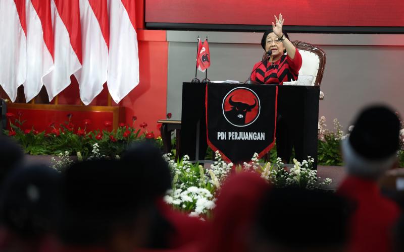 Sssst.... Megawati Singgung Ada yang Diam-diam Ingin Menjadi Ketum PDIP