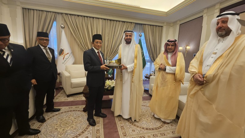 Tingkatkan Layanan Jemaah Haji, Nasaruddin Umar Diskusikan Tiga Poin Penting Ini dengan Menhaj Saudi
