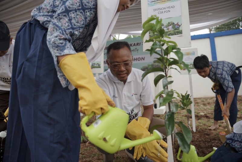 SMPN 34 Depok Jadi Sekolah Energi Berdikari