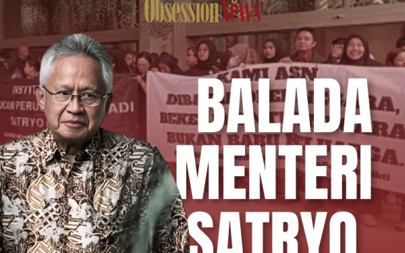 Konflik Mendikti Satryo dengan Pegawai Berakhir Islah