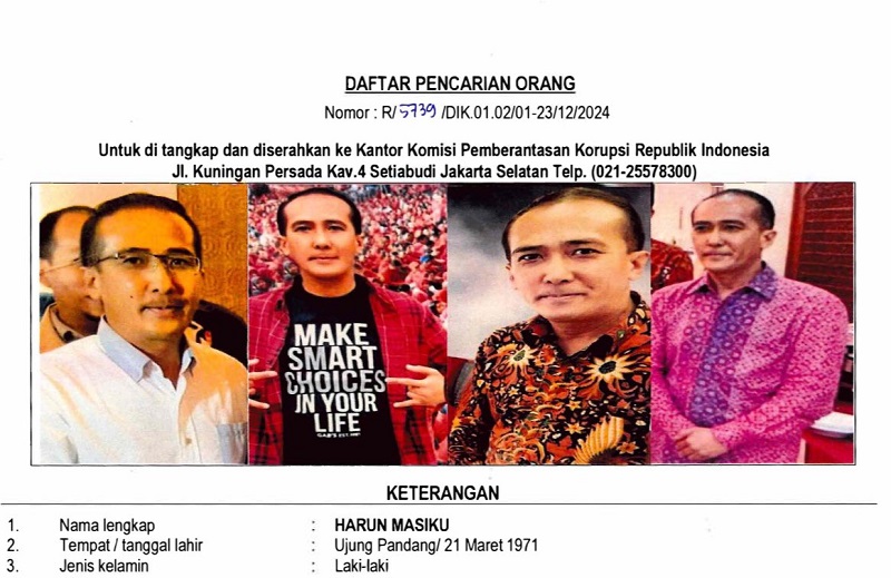 Harun Masiku Ditengarai Sewa Rumah Djan Faridz
