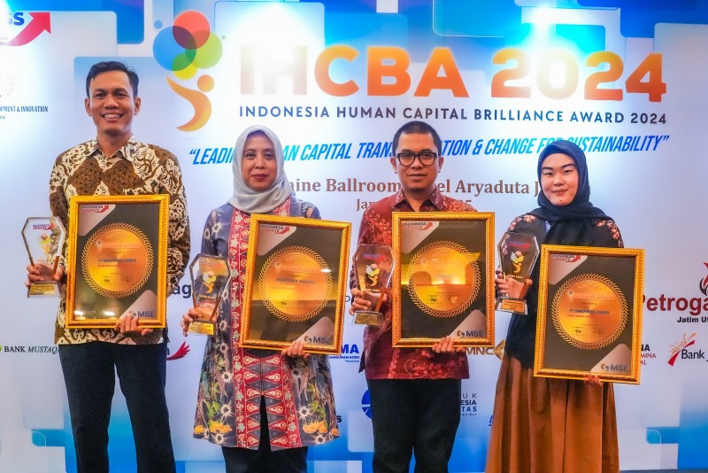 Transjakarta Borong Empat Penghargaan di Indonesia Human Capital Brilliance Award 2024
