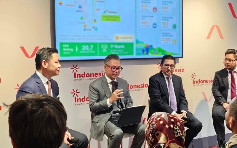 Pertamina Ungkap Strategi Keberlanjutan di Forum Ekonomi Dunia 2025