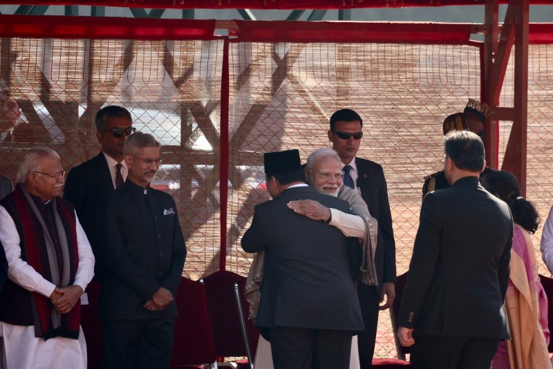 Sapa Prabowo, Modi: 
