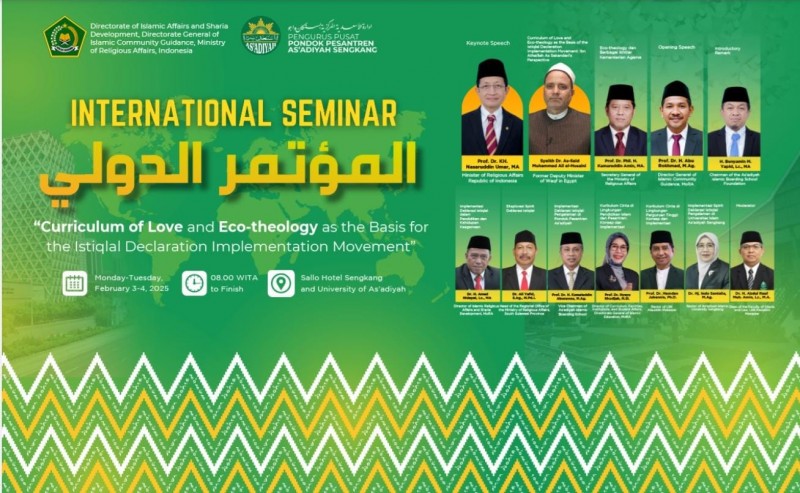Kurikulum Cinta dan Eco-theology dari Kemenag: Rawat Kerukunan, Jaga Kelestarian Alam