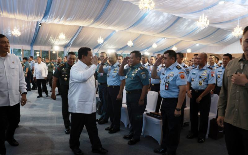 Kumpulkan Ribuan Komandan TNI, Prabowo: Negara yang Berdaulat Mampu Lindungi Diri