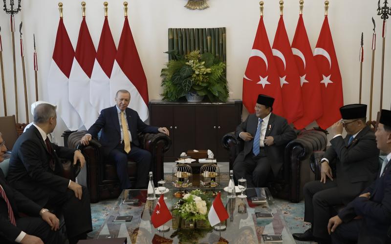 Erdogan-Prabowo Ingin Perkuat Perdagangan Indonesia dan Turki