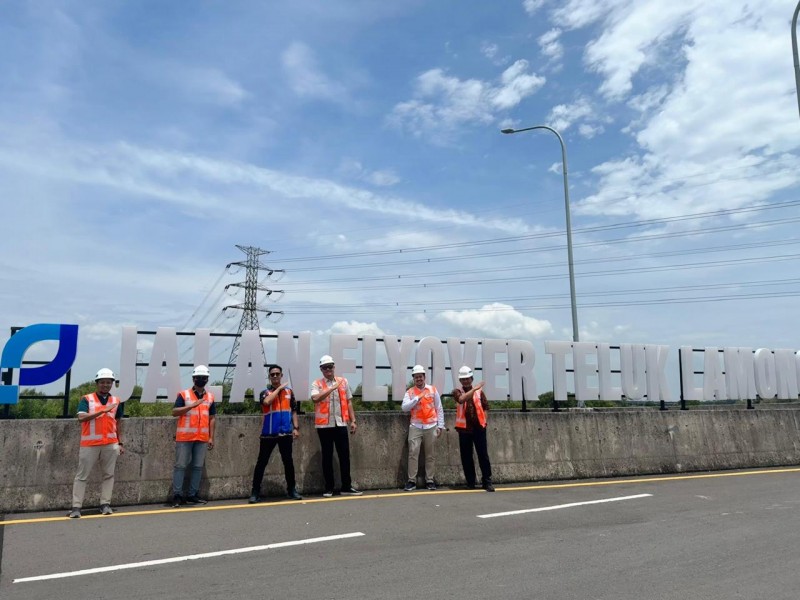 Peringati Bulan K3 Nasional, PT API Gelar Management Walkthrough di Fly Over Teluk Lamong