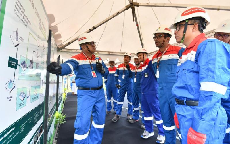 Transisi Energi Bersih, Pertamina Manfaatkan Gas Suar Kilang Menjadi Listrik