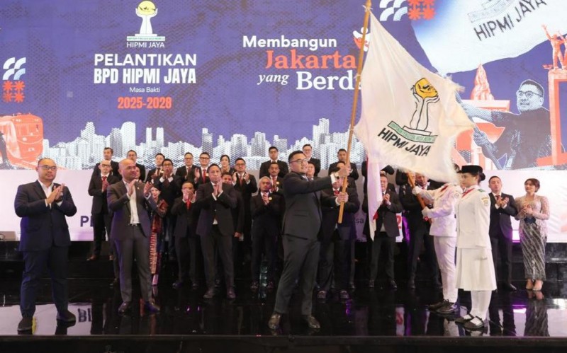 Lantik Pengurus Baru, HIPMI Jaya Siap Wujudkan Indonesia Emas 2045