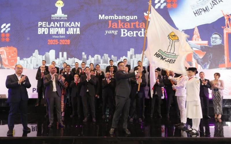 Lantik Pengurus Baru, HIPMI Jaya Siap Wujudkan Indonesia Emas 2045