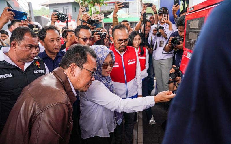 Pertamina Patra Niaga, Kemendag dan Bareskrim Polri Bersinergi Segel SPBU Curang di Sukabumi