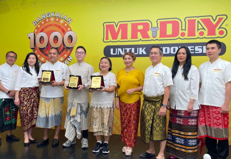 Peresmian Toko Ke-1000 MR.D.I.Y Indonesia, Bukti Pertumbuhan Bisnis Bersama Masyarakat