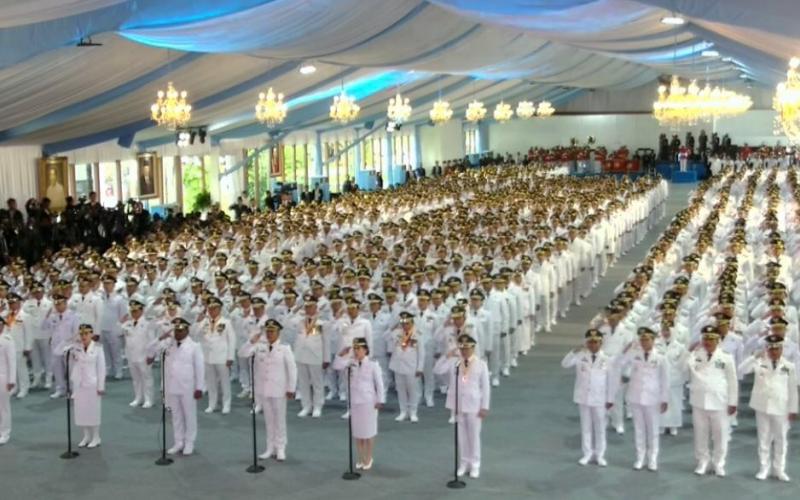 Lantik 961 Kepala Daerah, Prabowo: Mudah-mudahan Saudara Kuat Digembleng