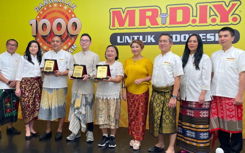 Peresmian Toko Ke-1000 MR.D.I.Y Indonesia, Bukti Pertumbuhan Bisnis Bersama Masyarakat