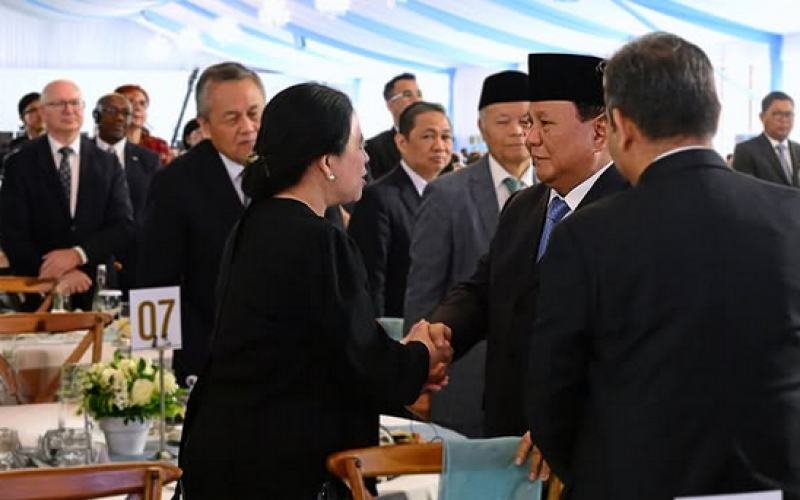 Prabowo Puji Puan Maharani