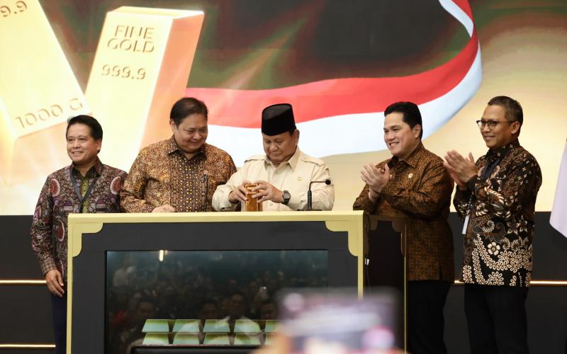 Prabowo Luncurkan Bank Emas, Potensi Buka 1,8 Juta Lapangan Kerja