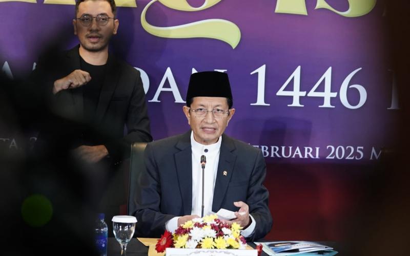 Pemerintah Tetapkan 1 Ramadan 1446 H Jatuh pada 1 Maret 2025