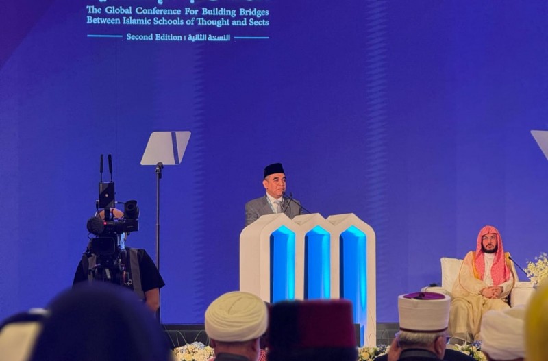 Hadiri Konferensi Liga Muslim Dunia, Ketua MPR RI Ahmad Muzani Sampaikan Dasar Negara Pancasila