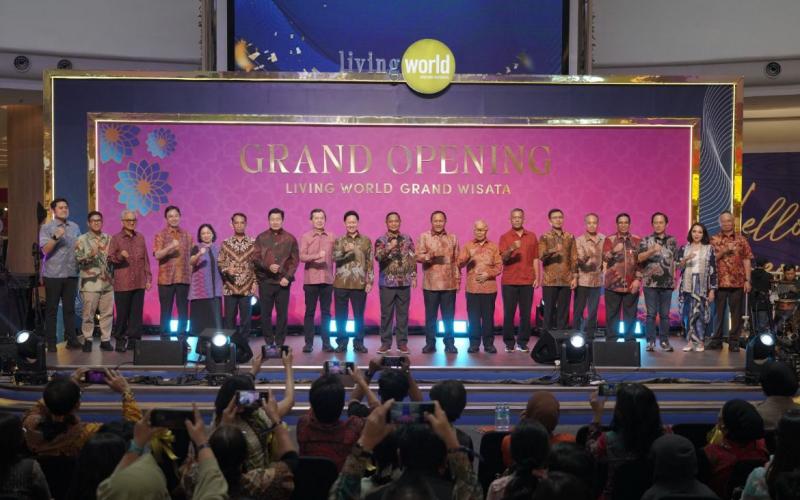 Living World Grand Wisata Resmi Dibuka Hadirkan 250 Tenant dan Menyerap 2500 Tenaga Kerja dari Masyarakat Sekitar Bekasi