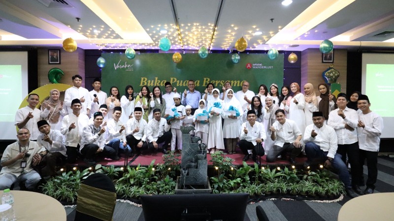 Berbagi di Bulan Suci, Vasaka Hotel Jakarta Gelar “Berbuka &Berbagi”Bersama Anak Yatim