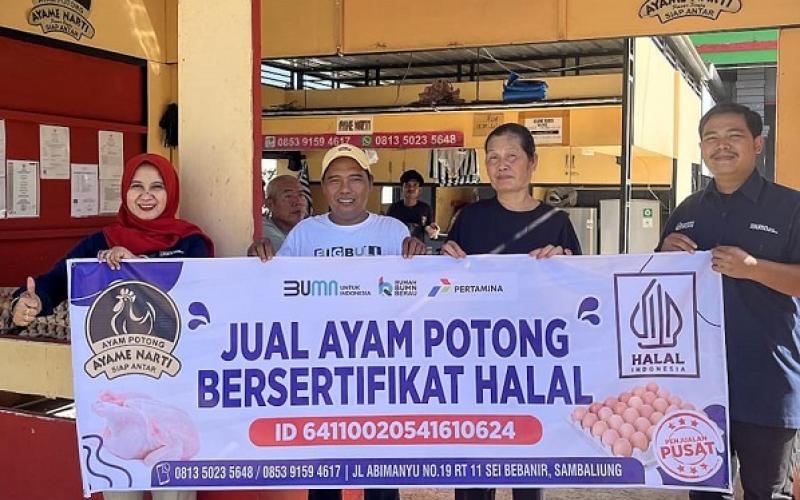 Genjot Daya Saing UMKM, Pertamina Fasilitasi Sertifikasi Halal dan Haki