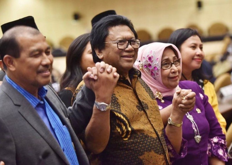 Terima Dukungan Penuh Anggota, Oesman Sapta Odang Kini Jabat Ketum KKI