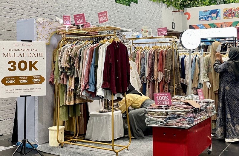 Rendezvous Modest Market: Penuhi Kebutuhan Baju Lebaran bagi Warga Jakarta, Bogor dan Depok