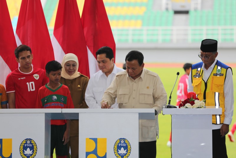 Transformasi Sepak Bola Nasional: Prabowo Resmikan Renovasi dan Pembangunan 17 Stadion Berstandar FIFA
