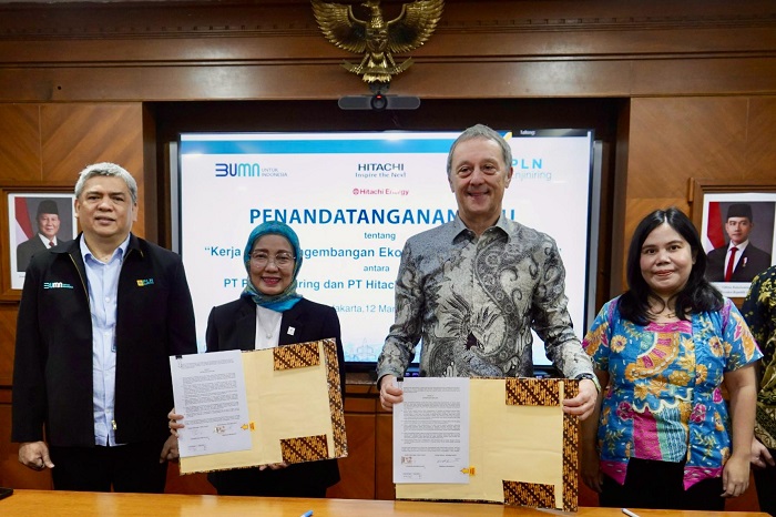 PLN Enjiniring dan Hitachi Jalin Kerja Sama Strategis Ketenagalistrikan