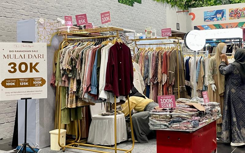 Rendezvous Modest Market: Penuhi Kebutuhan Baju Lebaran bagi Warga Jakarta, Bogor dan Depok