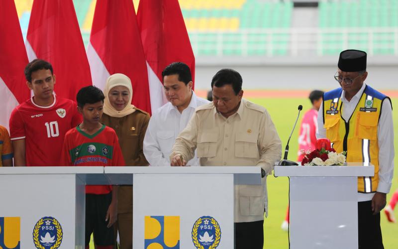 Transformasi Sepak Bola Nasional: Prabowo Resmikan Renovasi dan Pembangunan 17 Stadion Berstandar FIFA