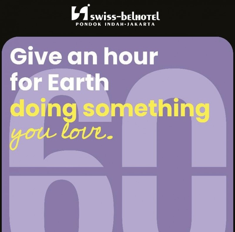 Swiss-Belhotel Pondok Indah Dukung Gerakan Lingkungan Global 'Earth Hour' 2025