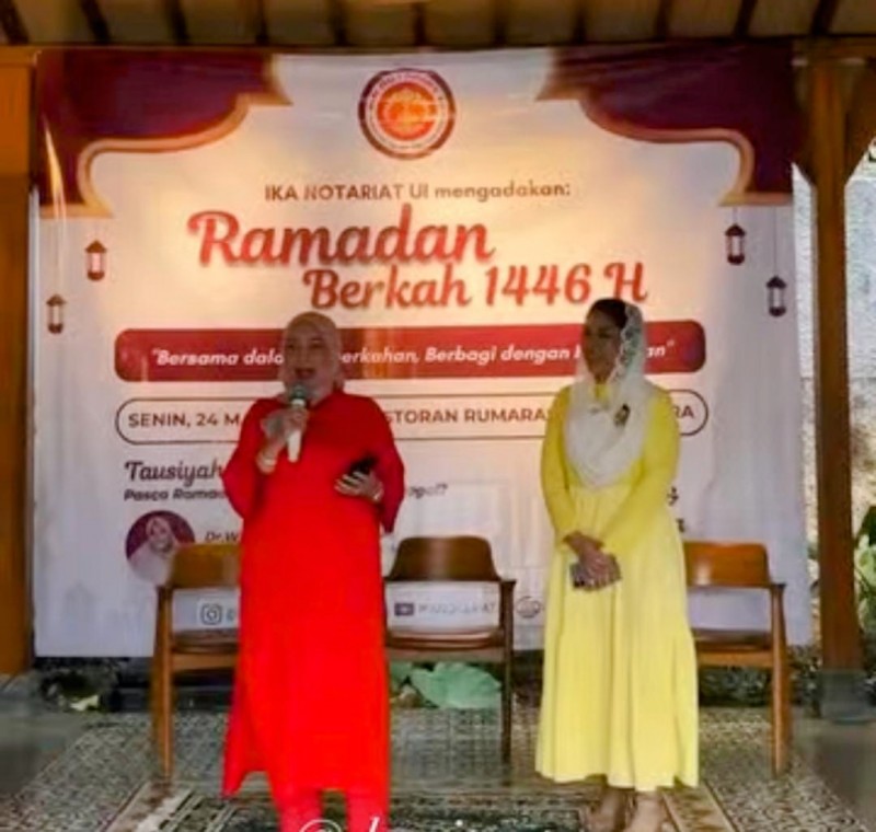 Pererat Silaturahmi dan Tebar Kepedulian Sosial, IKA Notariat UI Gelar 