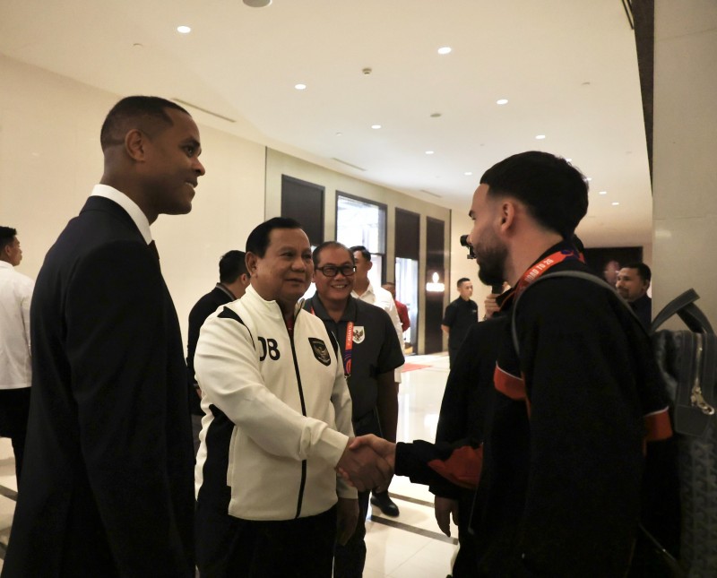 Indonesia Benamkan Bahrain, Prabowo 