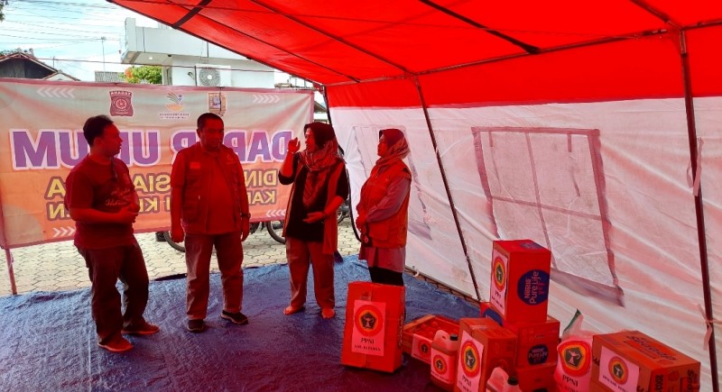 Pemerintah Apresiasi Kiprah PPNI Kebumen Bantu Para Korban Banjir
