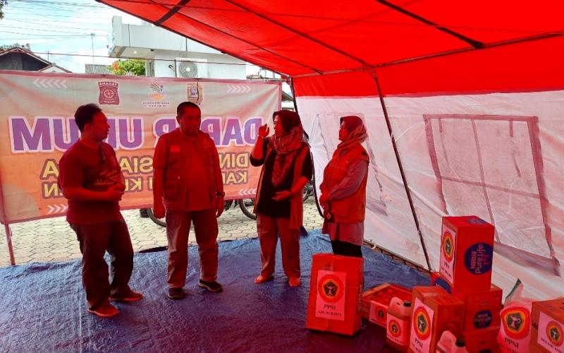 Pemerintah Apresiasi Kiprah PPNI Kebumen Bantu Para Korban Banjir