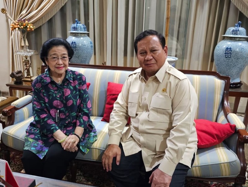 Prabowo-Mega Bertemu, PDIP Siap Bersinergi dengan Pemerintah