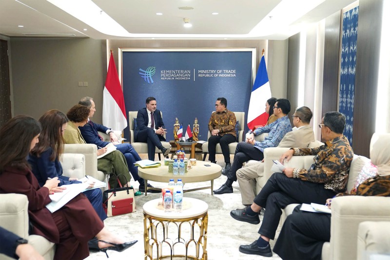 Pertemuan Bilateral Mendag Budi Santosa dan Mendag Prancis Saint-Martin: Upaya Percepatan Penyelesaian Indonesia-EU CEPA